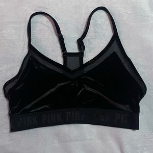 Victoria’s Secret Pink Velvet Bralette